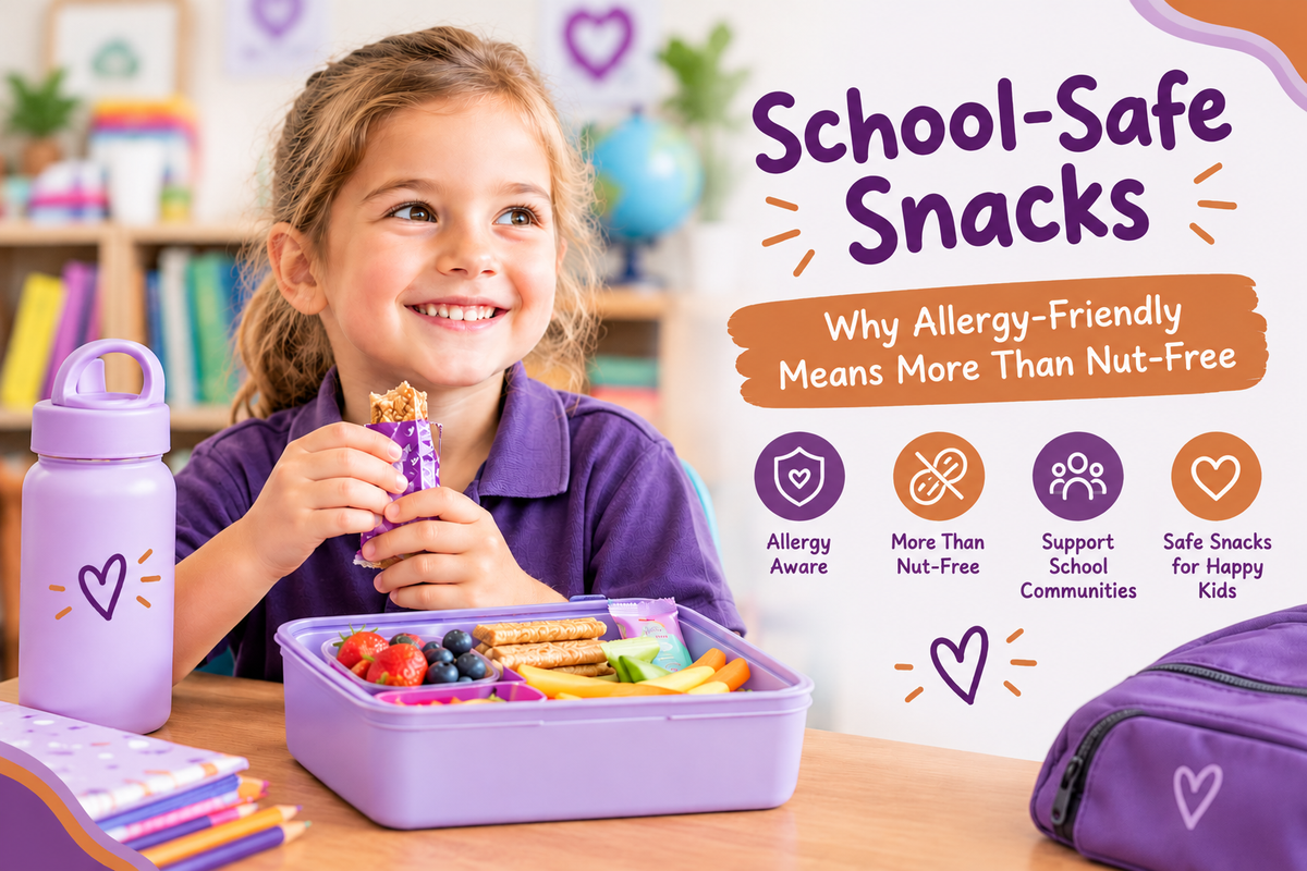 SCHOOL-SAFE SNACKS: WHY ALLERGY-FRIENDLY MEANS MORE THAN NUT-FREE