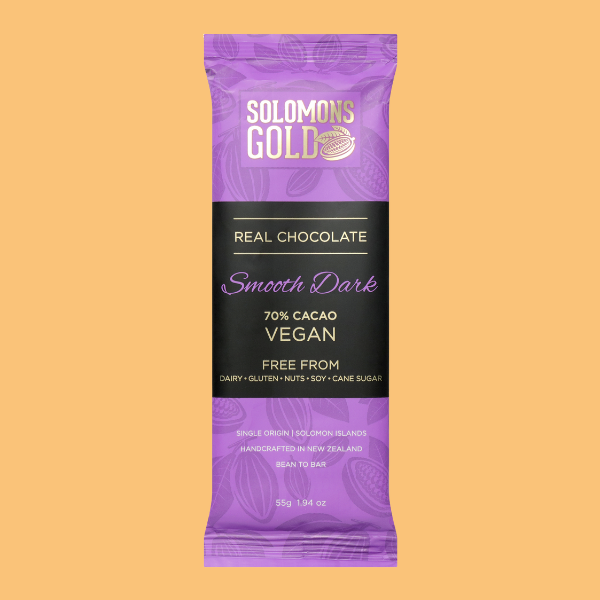 Solomons Gold organic artisan chocolate — vegan, allergen-free, single-origin from the Solomon Islands
