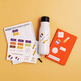 Example of how to use allergy stickers