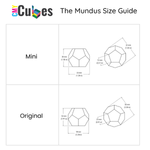 CMY Cubes The Mundus Size Guide For Mini and Original