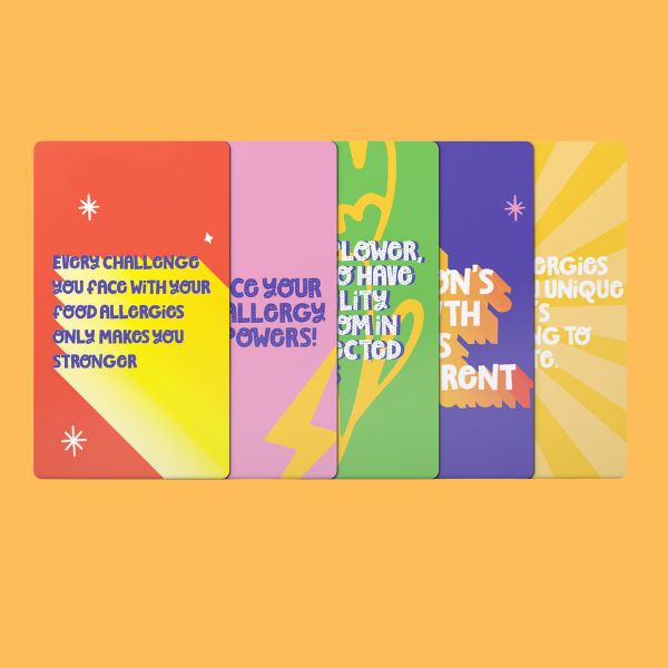 Kids with Food Allergies Affirmation Cards