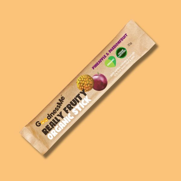 GoodnessMe Pineapple Passionfruit Organic Stick 30g