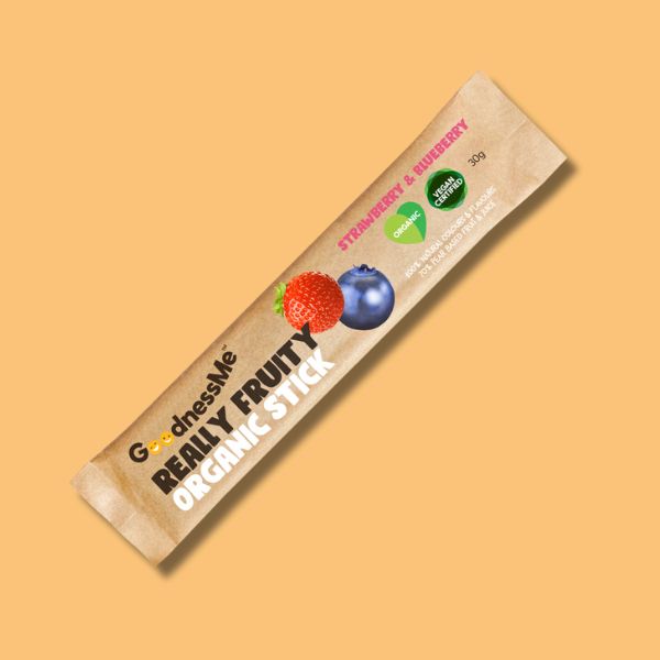 GoodnessMe Strawberry Blueberry Organic Stick 30g