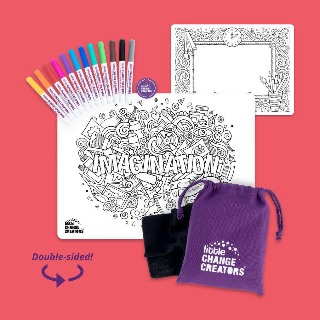 IMAGINATION Reusable Doodle Mat
