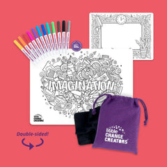 IMAGINATION Reusable Doodle Mat