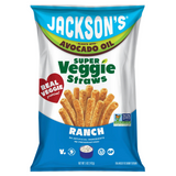 Jacksons Avocado Oil Veggie Straws Ranch 142g Front