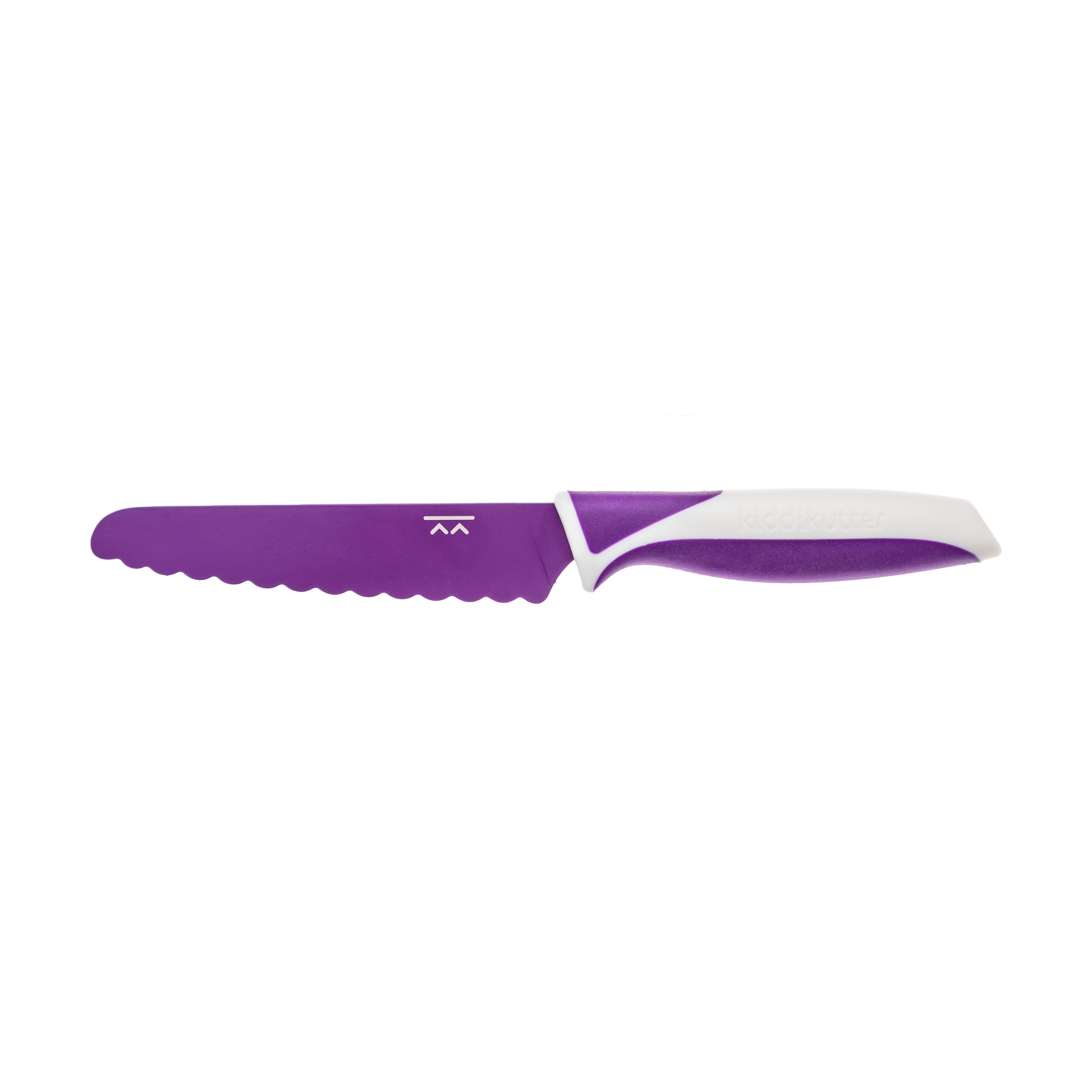 
KiddiKutter Purple and white knife on a white background