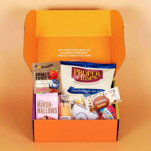 Kids Party Box Allergy Friendly Snacks