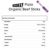 Kooee! Organic Beef Sticks Pizza 25g