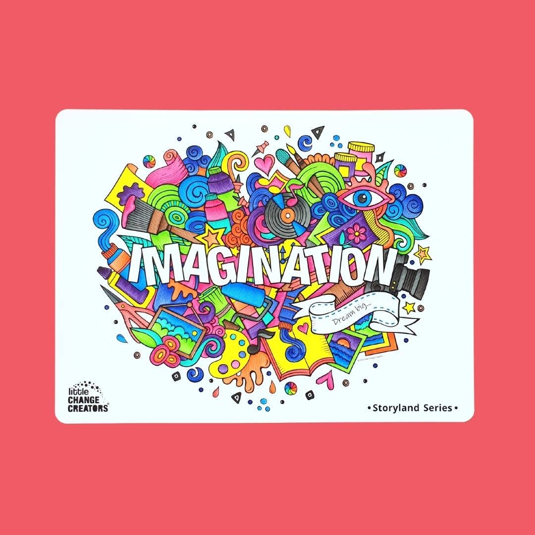 Little Change Creators Colouring Mat Imagination