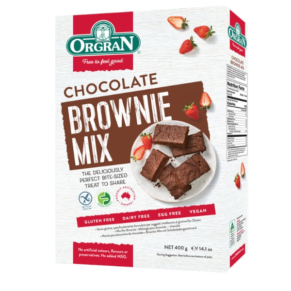 Orgran Chocolate Brownie Mix 400g