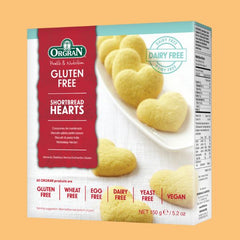 Orgran Shortbread Hearts 150g
