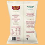 Proper Crisps Rosemary and Thyme Chips 40g Back Bag