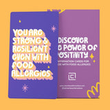 Affirmation Cards for Kids with Food Allergies