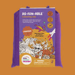 Re Fun Able Colouring Set Jurassic