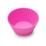 Silicone Muffin Cup Pink Above
