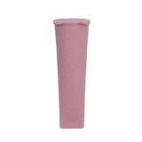 Silicone Push Up Ice Block Moulds Retro Dusty Pink Lid Closed