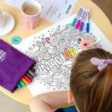 Silicone Double Sided Colour In Mat