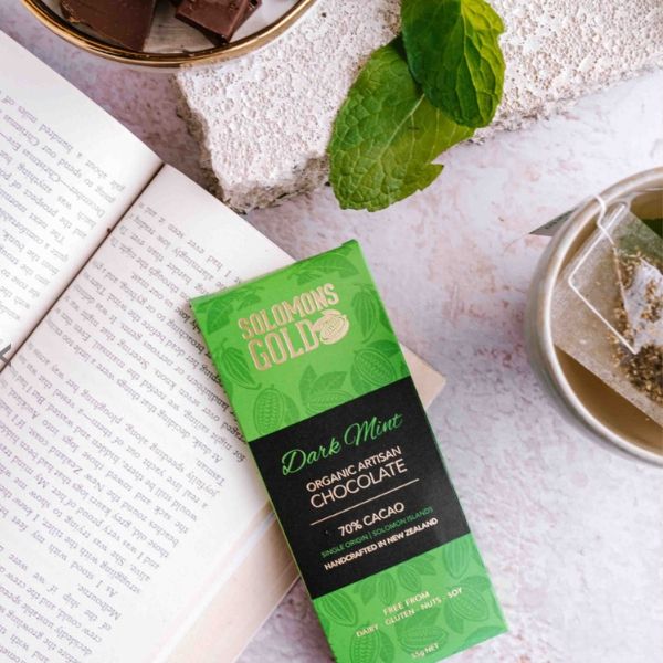 Solomons Gold Dark Mint Chocolate Lifestyle