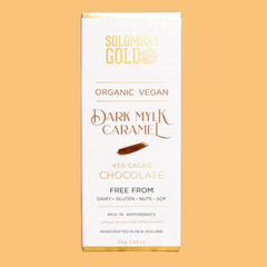 Solomons Gold Dark Mylk Caramel Chocolate 45% cacao