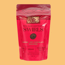 Solomons gold dark chocolate swirls 150g