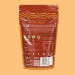 Solomons Gold Dark Chocolate Swirls Caramel 58% Cacao 150g - Back of Pack