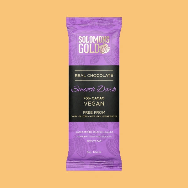 Solomons Gold Smooth Dark Chocolate 70  percent cacao 55g