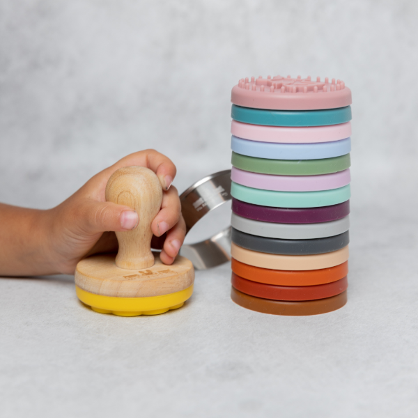 Stampies Original Fun Silicone Animal Cookie Stamps Stack