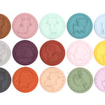 Stampies Original Fun Silicone Animal Cookie Stamps Top View All