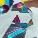 The Aether CMY Cubes Spinning Video 