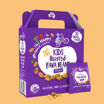 The Happy Snack Company Kids Roasted Fava Beans Pizza
