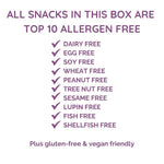 Top 10 Allergen Free Gluten Free Vegan Snack Box