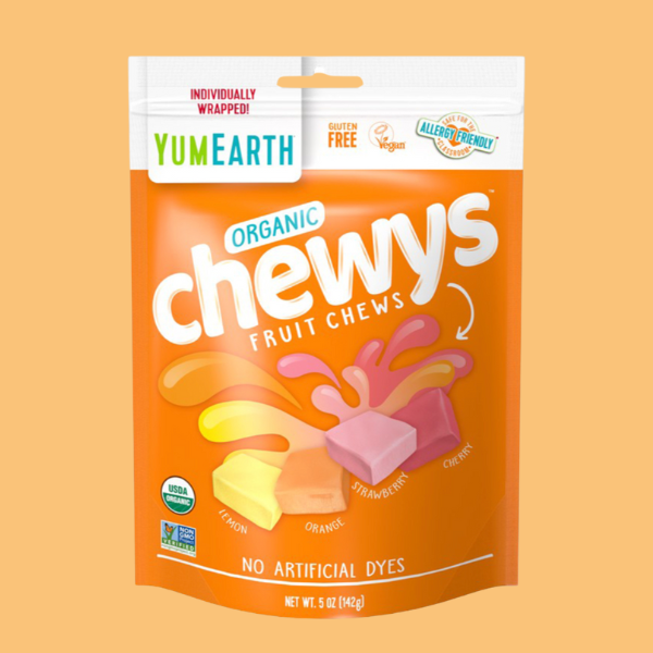 Yum Earth Organic Fruit Chews 142g