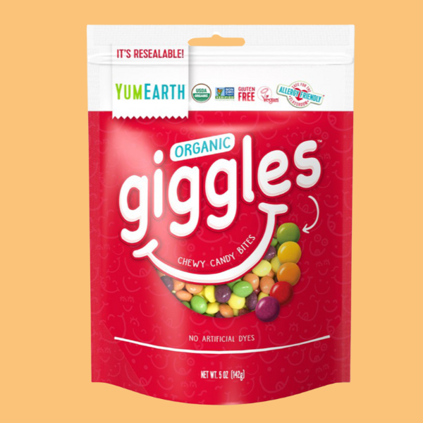 Yum Earth Organic Giggles 142g