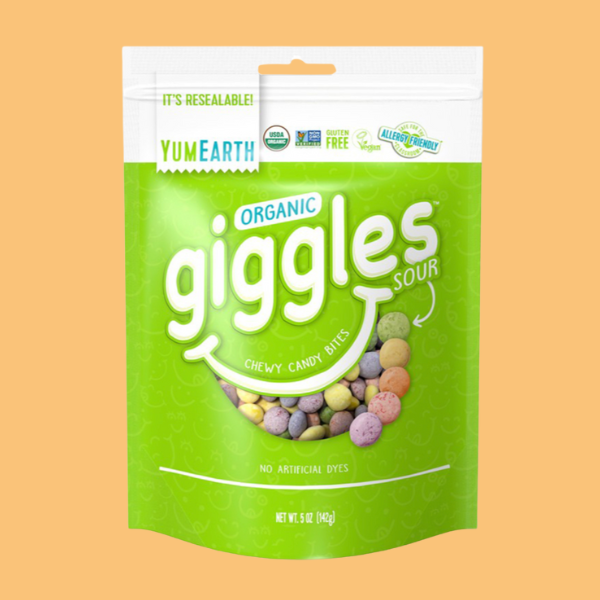 Yum Earth Organic Giggles Sour 142g