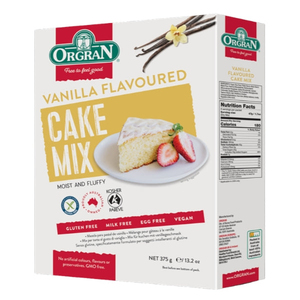 Orgran Vanilla Cake Mix 375g