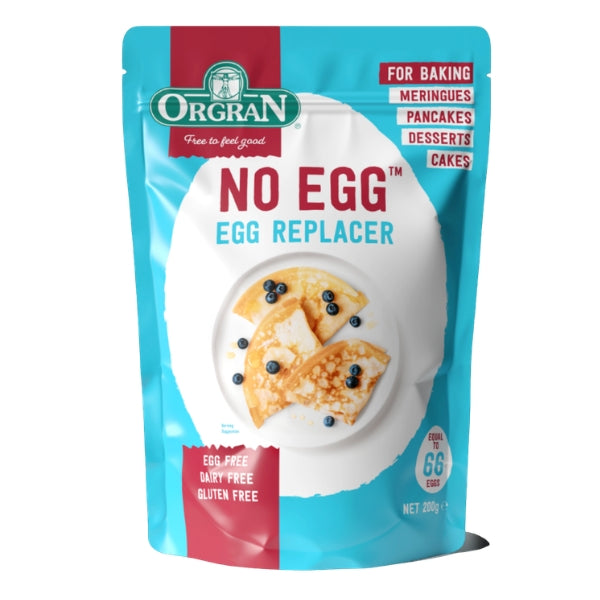 Orgran No Egg Replacer Mix 200g Pouch